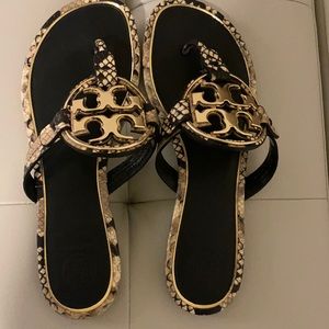 Tory Burch Snakeskin Miller